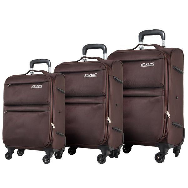 مجموعه سه عددی چمدان هوسنی مدل 3-8018