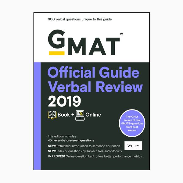 کتاب GMAT Official Guide Verbal Review 2019 اثر GMAC انتشارات ویلی