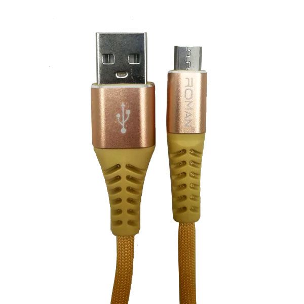 کابل تبدیل USB به microUSB رومن مدل PMC211 طول 1 متر