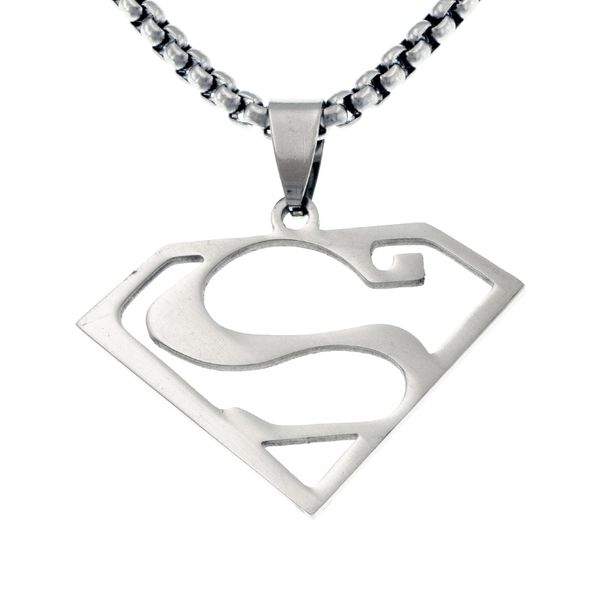 گردنبند مردانه برانت طرح سوپرمن 