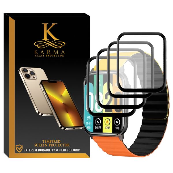 محافظ صفحه نمایش کارما مدل KA-PM مناسب برای ساعت هوشمند کیسلکت KS  بسته چهار عددی