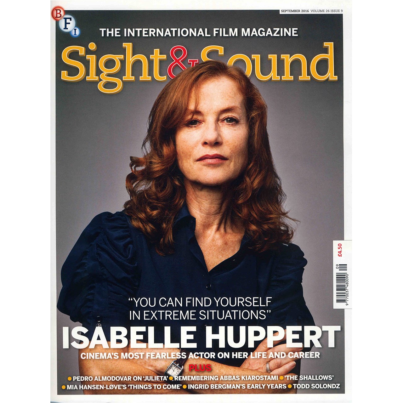مجله Sight & Sound - سپتامبر 2016