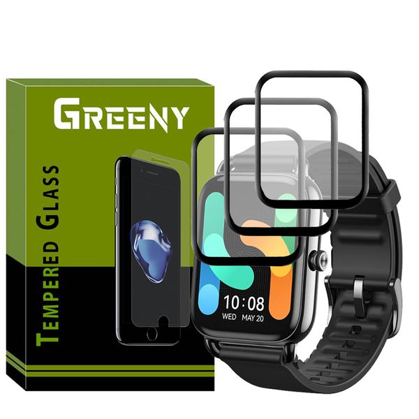 محافظ صفحه نمایش گرینی مدل GR-PM مناسب برای ساعت هوشمند هایلو RS4 Plus - بسته 3 عددی