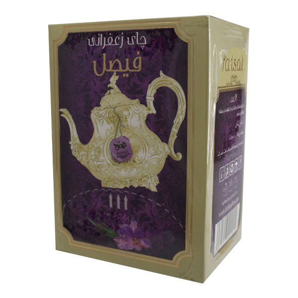 چای سیاه زعفرانی فیصل - 18گرم