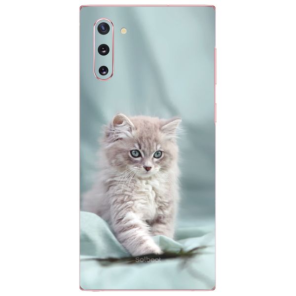 برچسب پوششی سلبیت مدل Mercury Cat مناسب برای گوشی موبایل سامسونگ Galaxy Note 10