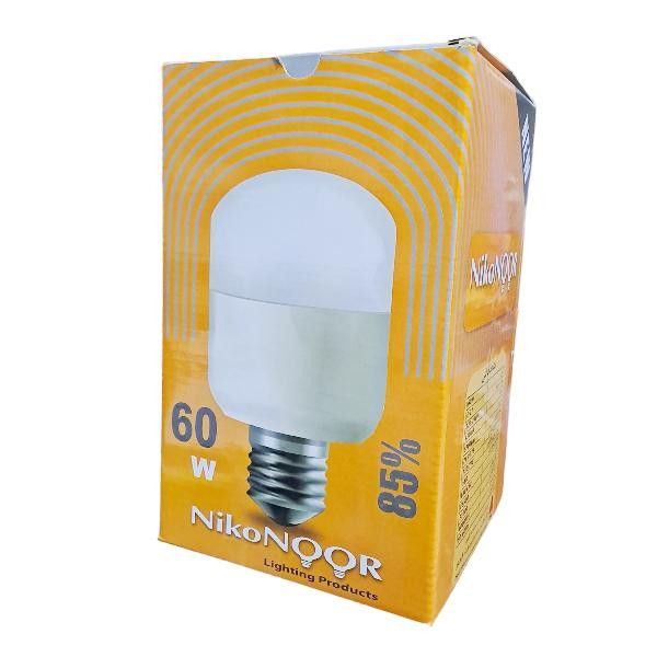 لامپ اس ام دی 60 وات نیکونور مدل استوانه کد shine-69