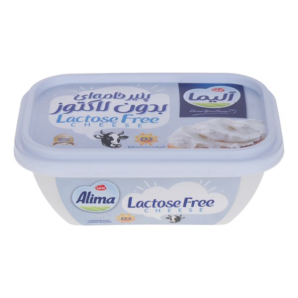 پنیر خامه ای بدون لاکتوز آلیما - 250 گرم