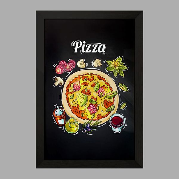 تابلو خندالو مدل پیتزا  Pizza کد 31092