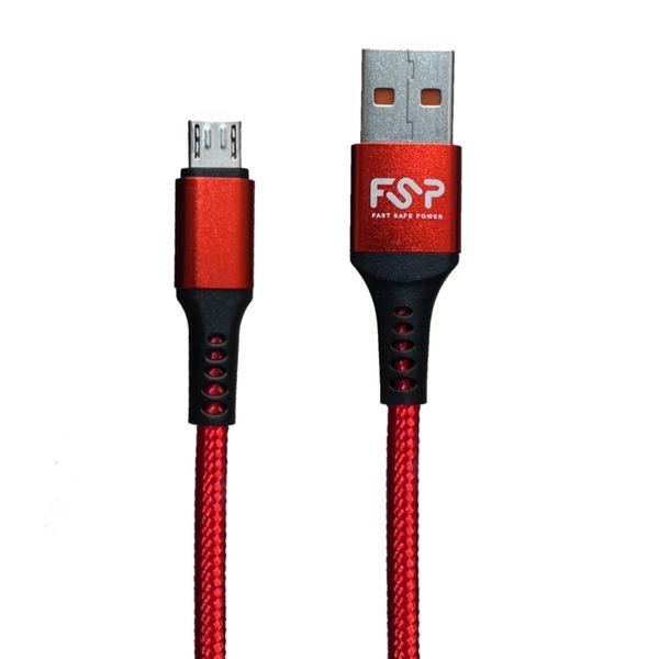 کابل تبدیل USB به microUSB اف اس پی مدل C-50 طول 1 متر