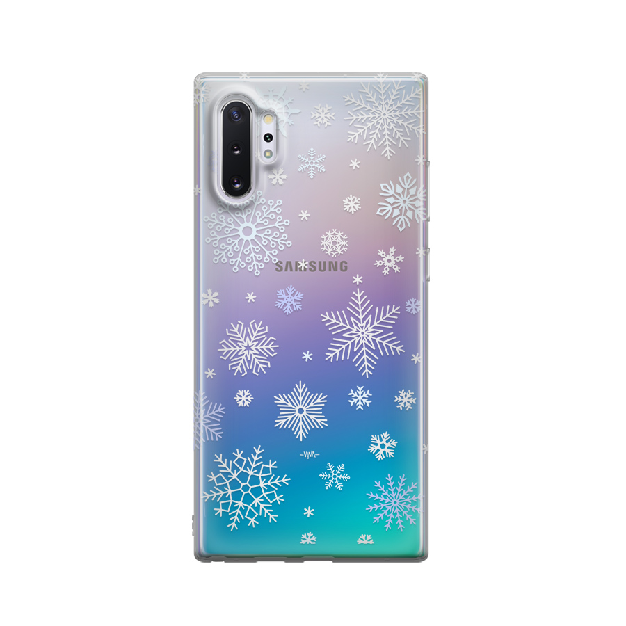 کاور وینا مدل Snowflakes مناسب برای گوشی موبایل سامسونگ Galaxy Note 10 Plus 