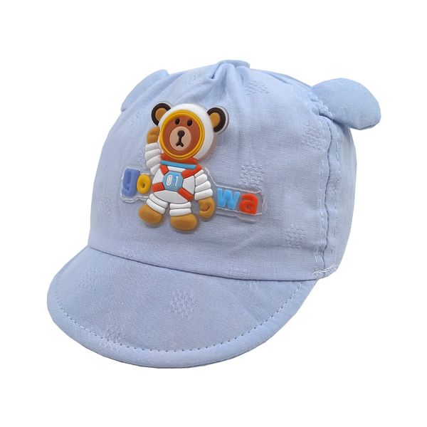 کلاه نوزادی مدل تدی کد 1134 رنگ آبی