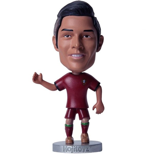 عروسک اسپرت فیگور هوجی تویز مدل Cristiano Ronaldo-Portugal سایز خیلی کوچک