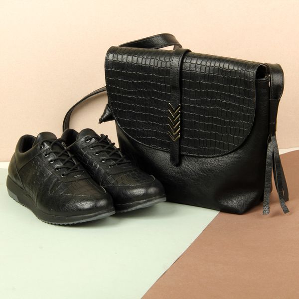 ست کیف و کفش زنانه باب مدل آذین کد 928-1