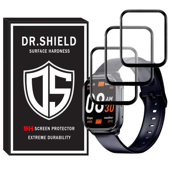 محافظ صفحه نمایش دکترشیلد مدل DR-PM مناسب برای ساعت هوشمند کیو سی وای GS بسته سه عددی