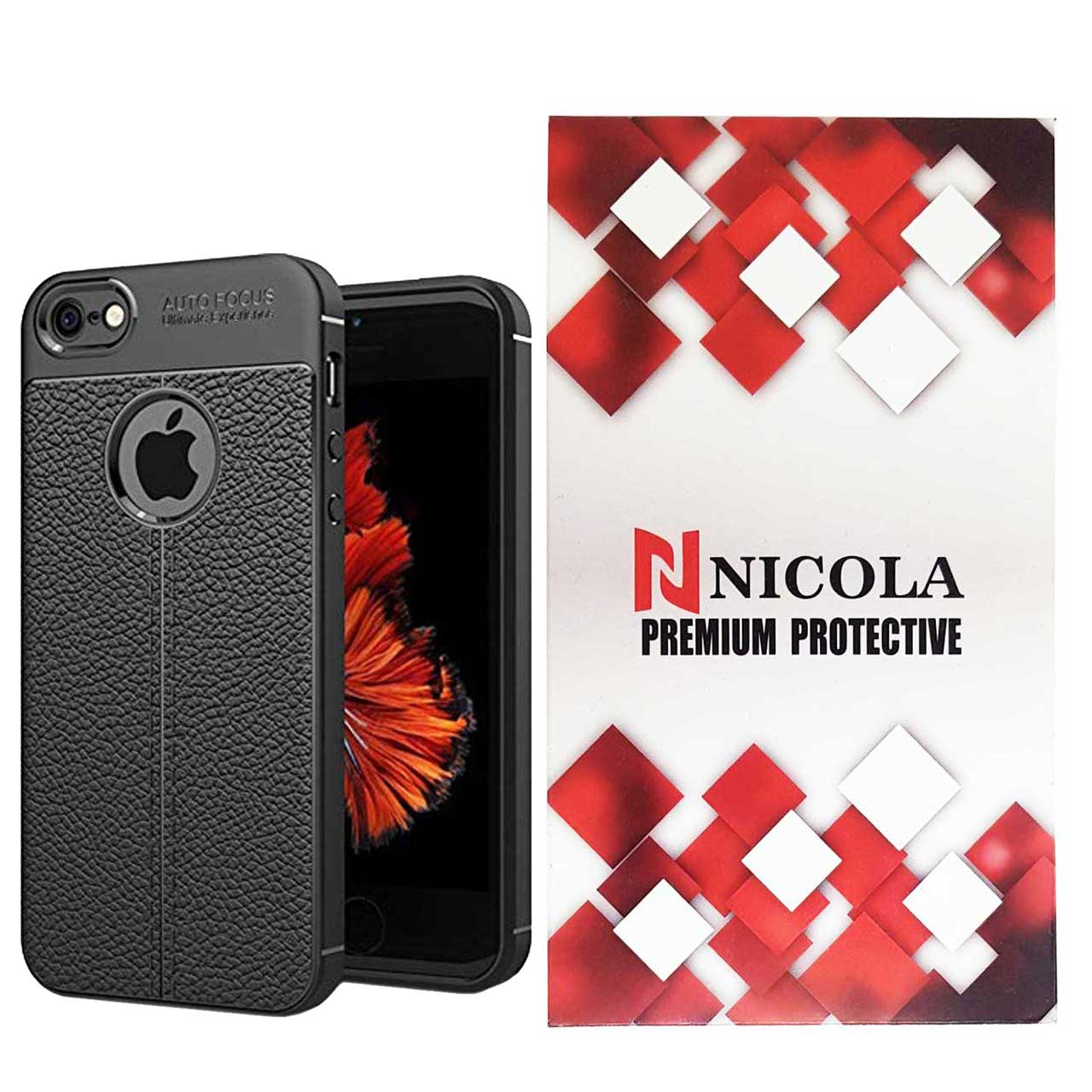 کاور نیکلا مدل N_ATO مناسب برای گوشی موبایل اپل Iphone 5/5s/SE