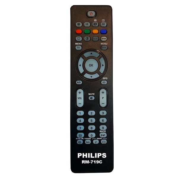 ریموت کنترل تلویزیون فیلیپس مدل RM-719C