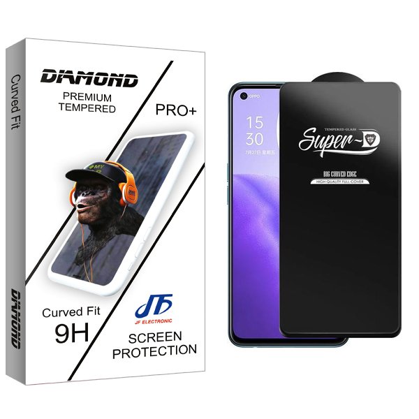 محافظ صفحه نمایش جی اف مدل Diamond SuperD مناسب برای گوشی موبایل اوپو Reno5 5G