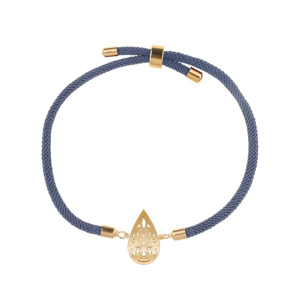 دستبند طلا 18 عیار زنانه مدوپد مدل اسلیمی کد D12-10689