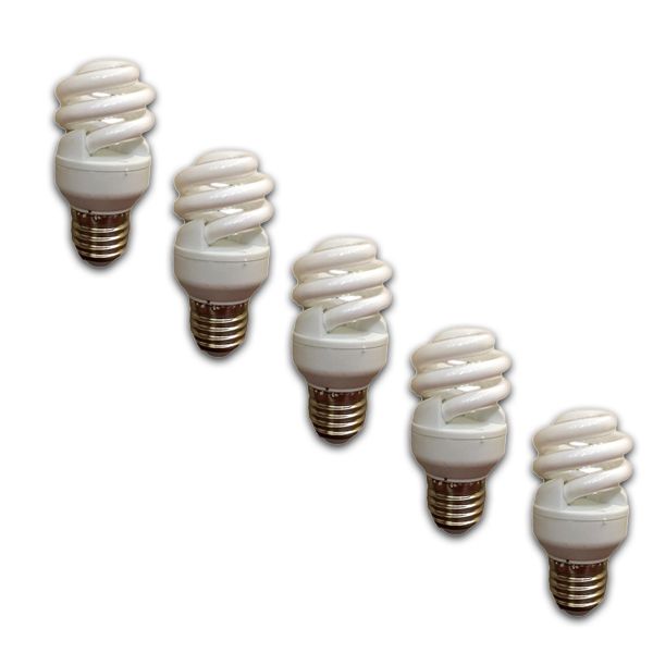 لامپ کم مصرف 9 وات لامپ نور مدل BL پایه E27 بسته 5 عددی