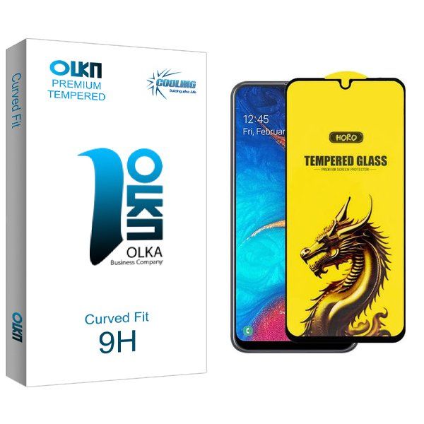 محافظ صفحه نمایش کولینگ مدل Olka Y-Horo مناسب برای گوشی موبایل سامسونگ Galaxy A20