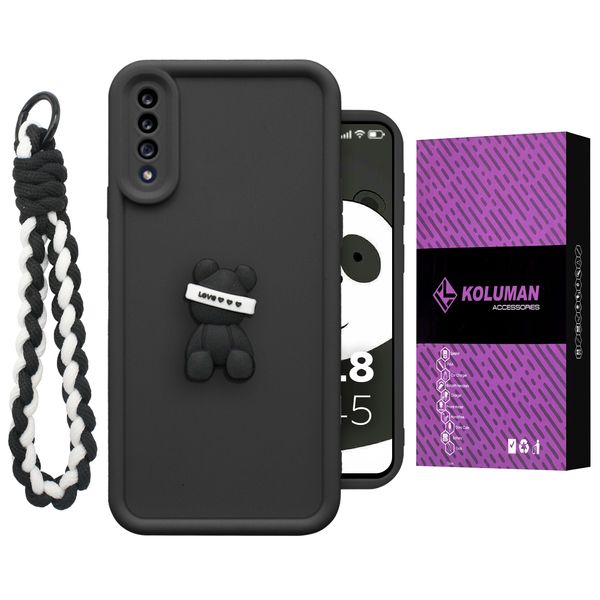 کاور کلومن مدل Hussel مناسب برای گوشی موبایل سامسونگ Galaxy A50 / A50S / A30S به همراه بندآویز