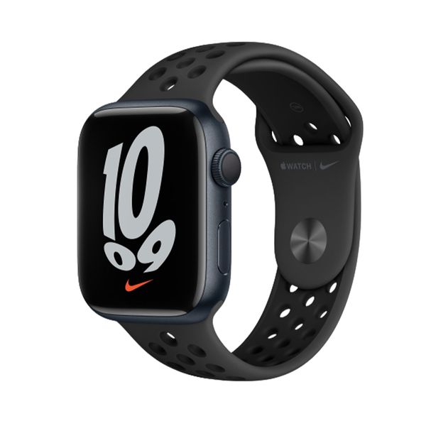 ساعت هوشمند اپل واچ سری 7 مدل 41mm Aluminum Case with Nike Sport silicone Band 