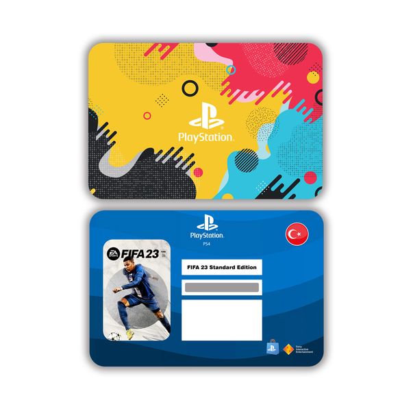 گیفت کارت بدون اعتبار اولیه فیفا 23 پلی استیشن 4 مدل FIFA23 PS4