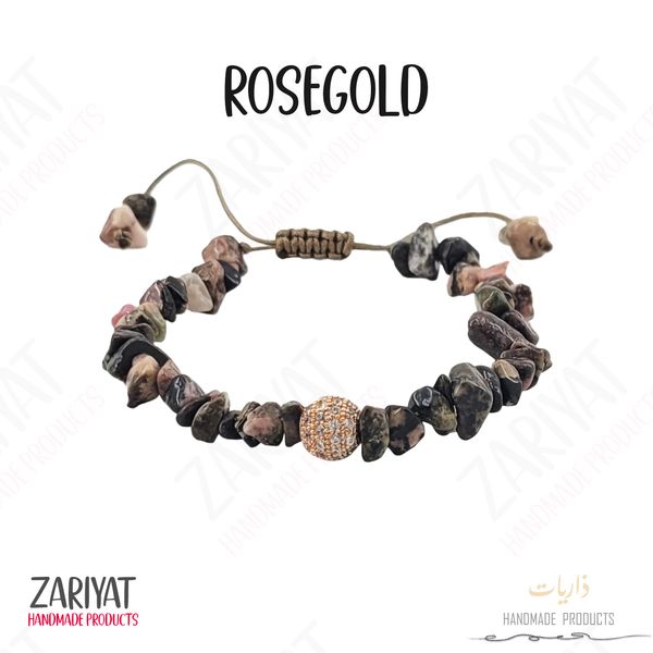 دستبند زنانه ذاریات مدل ROSELD کد Z-W.LL604