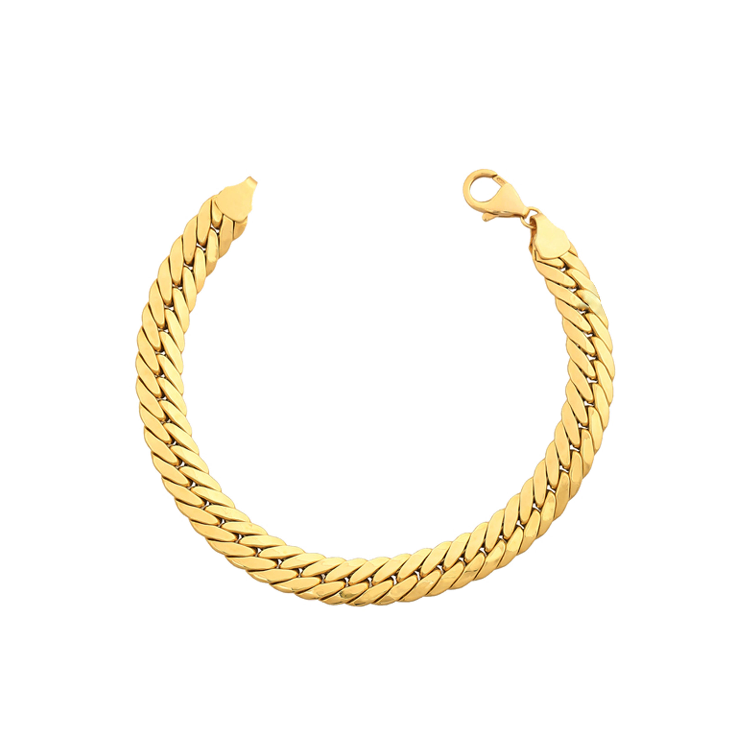 دستبند طلا 18 عیار زنانه هور گالری مدل Rcb256