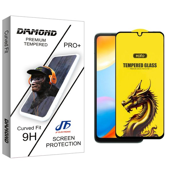 محافظ صفحه نمایش جی اف مدل Diamond Y-Horo مناسب برای گوشی موبایل شیائومی redmi 10c