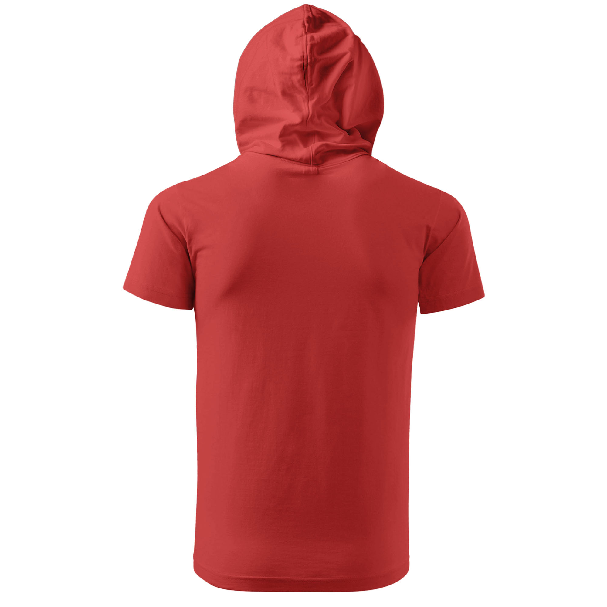 تی شرت کلاه دار مردانه مدل 14030204a رنگ قرمز