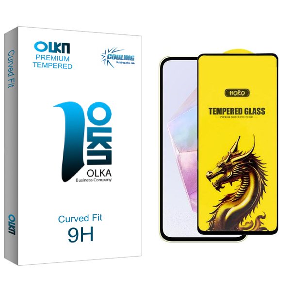 محافظ صفحه نمایش کولینگ مدل Olka Y-Horo مناسب برای گوشی موبایل سامسونگ Galaxy A35
