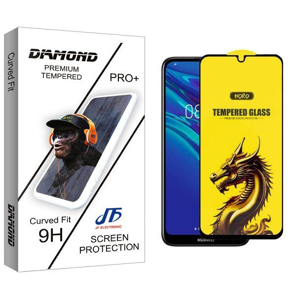 محافظ صفحه نمایش جی اف مدل Diamond Y-Horo مناسب برای گوشی موبایل هوآوی Y6 2019