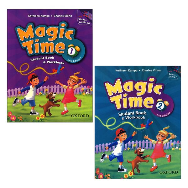 کتاب Magic Time 2nd Edition اثر Charles Vilina انتشارات آکسفورد 2 جلدی