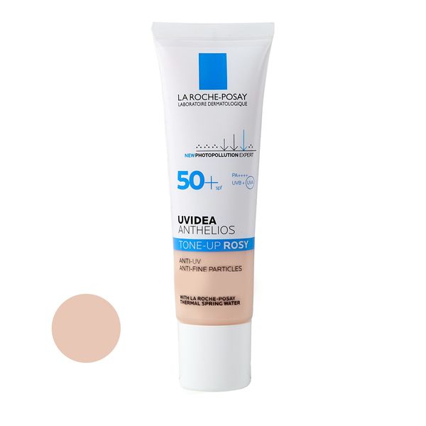کرم ضد آفتاب رنگی لاروش پوزای SPF 50 مدل UVIDEA Anthelios ‌مناسب برای انواع پوست حجم 30 میلی‌لیتر