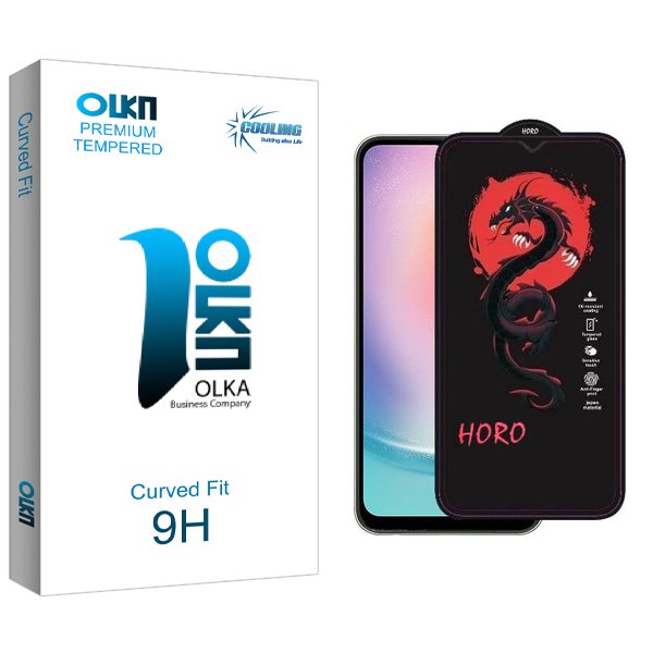 محافظ صفحه نمایش کولینگ مدل Olka Horo مناسب برای گوشی موبایل سامسونگ galaxy a24