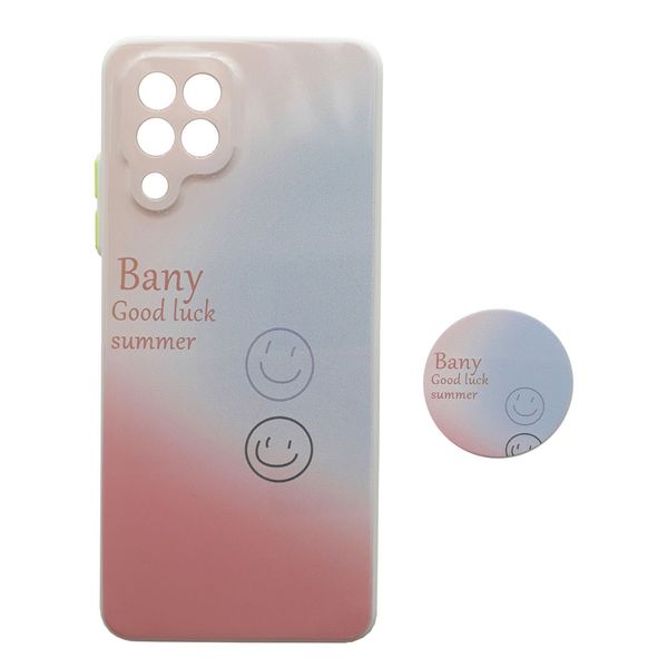 کاور طرح Bany کد S8968 مناسب برای گوشی موبایل سامسونگ Galaxy A22 4G به همراه پایه نگهدارنده