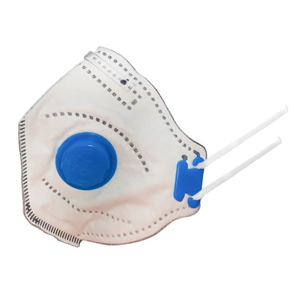 ماسک تنفسی بارمان مدل N95 شش لایه سوپاپدار بسته 5 عددی