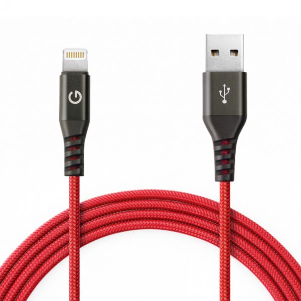 کابل تبدیل USB به لایتنینگ انرجیا مدل Alutough طول 1.5 متر