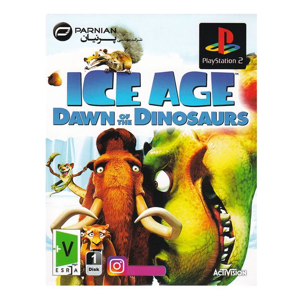 بازی Ice Age Dawn of the Dinosaurs مخصوص Ps2