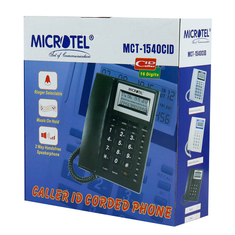 تلفن میکروتل مدل رومیزی MCT-1540CID