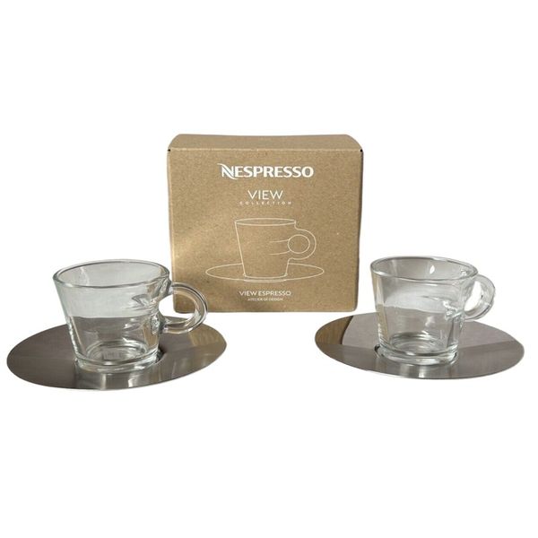 فنجان و نعلبکی نسپرسو مدل ویو اسپرسو VIEW Espresso بسته دو عددی