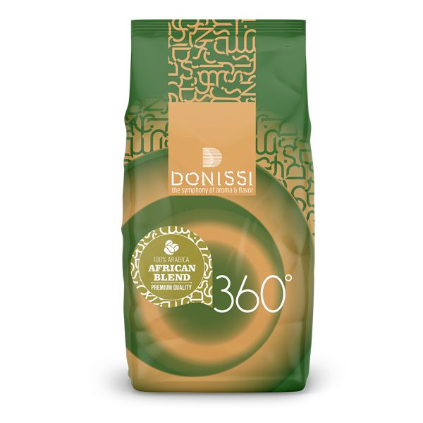 دانه قهوه اسپرسو 100 درصد عربیکا ترکیب آفریقایی دونیسی - 1 کیلوگرم