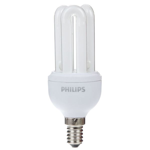 : لامپ کم مصرف 8 وات فیلیپس مدل U پایه E27 مجموعه 6 عددی 