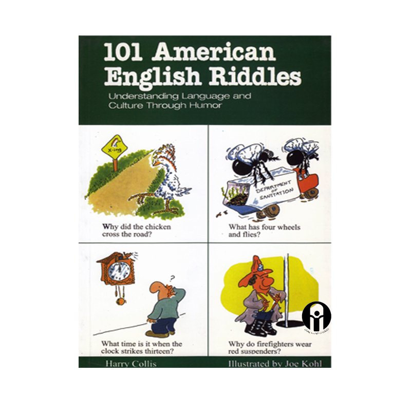 کتاب 101 American English Riddles اثر Harry Collis  انتشارات الوندپویان