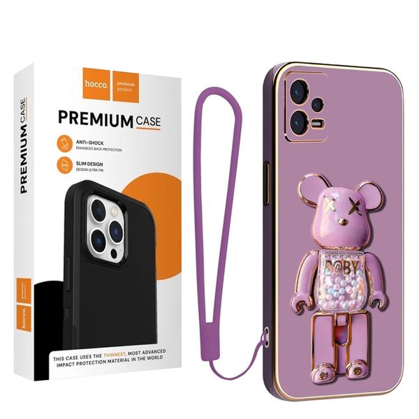 کاور موفی مدل Color Bear Strap مناسب برای گوشی موبایل شیائومی Redmi Note 12 Pro Plus به همراه بند