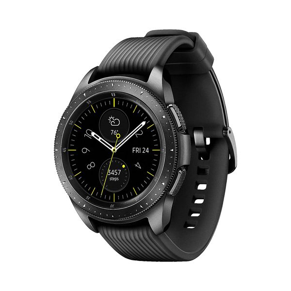 ساعت هوشمند سامسونگ مدل Galaxy Watch 42mm R810 Tizen بند سیلیکونی