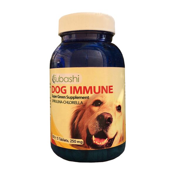 قرص مکمل سگ سوباشی مدل Dog Immune وزن 95 گرم بسته 250 عددی
