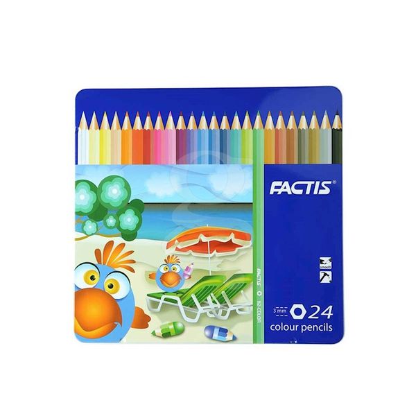 مداد رنگی 24 رنگ فکتیس کد 007