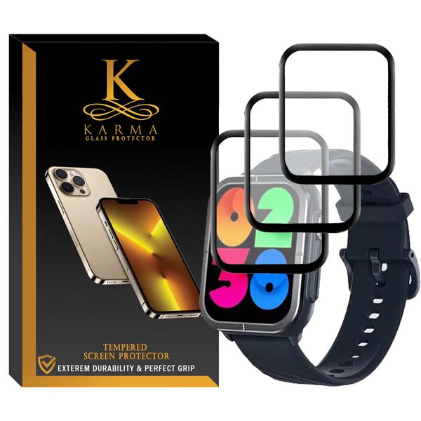 محافظ صفحه نمایش کارما مدل KA-PM مناسب برای ساعت هوشمند میبرو C3 بسته سه عددی